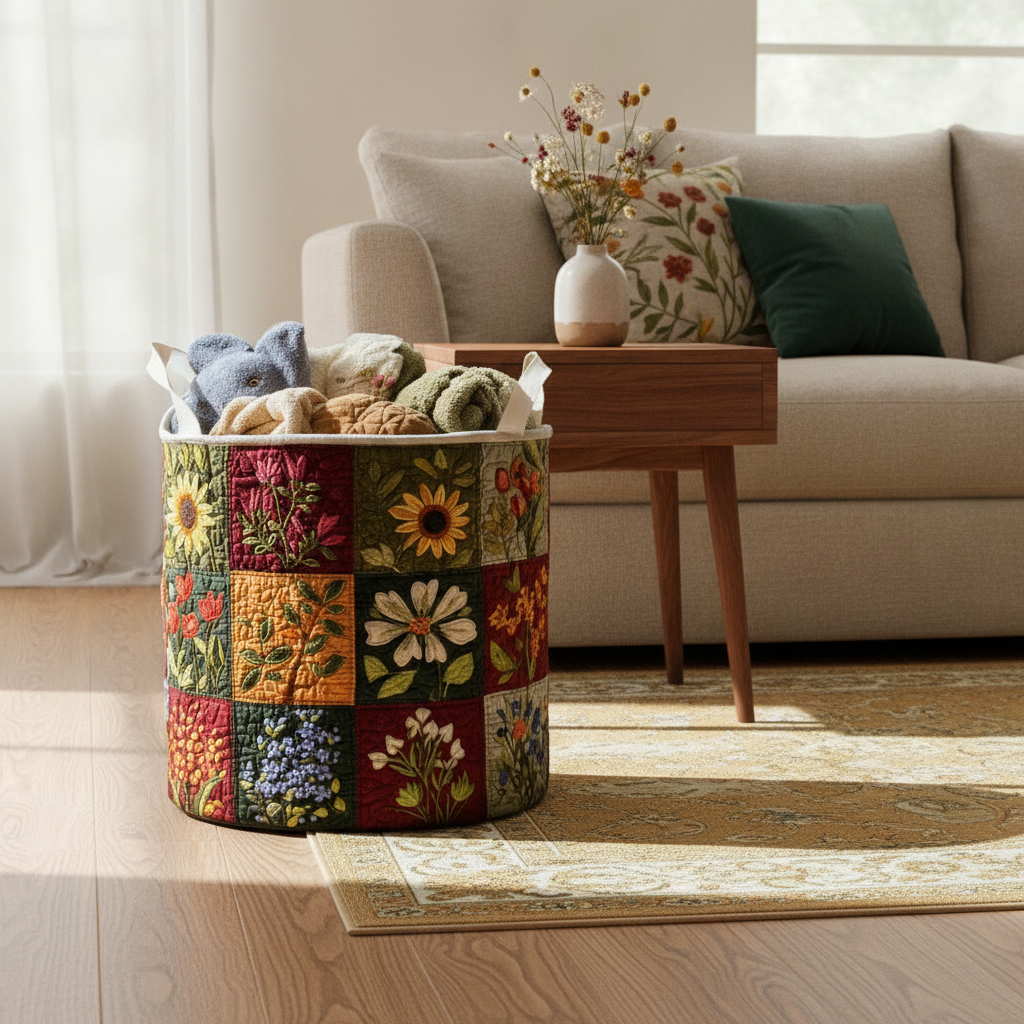 Blossom Shine Laundry Basket