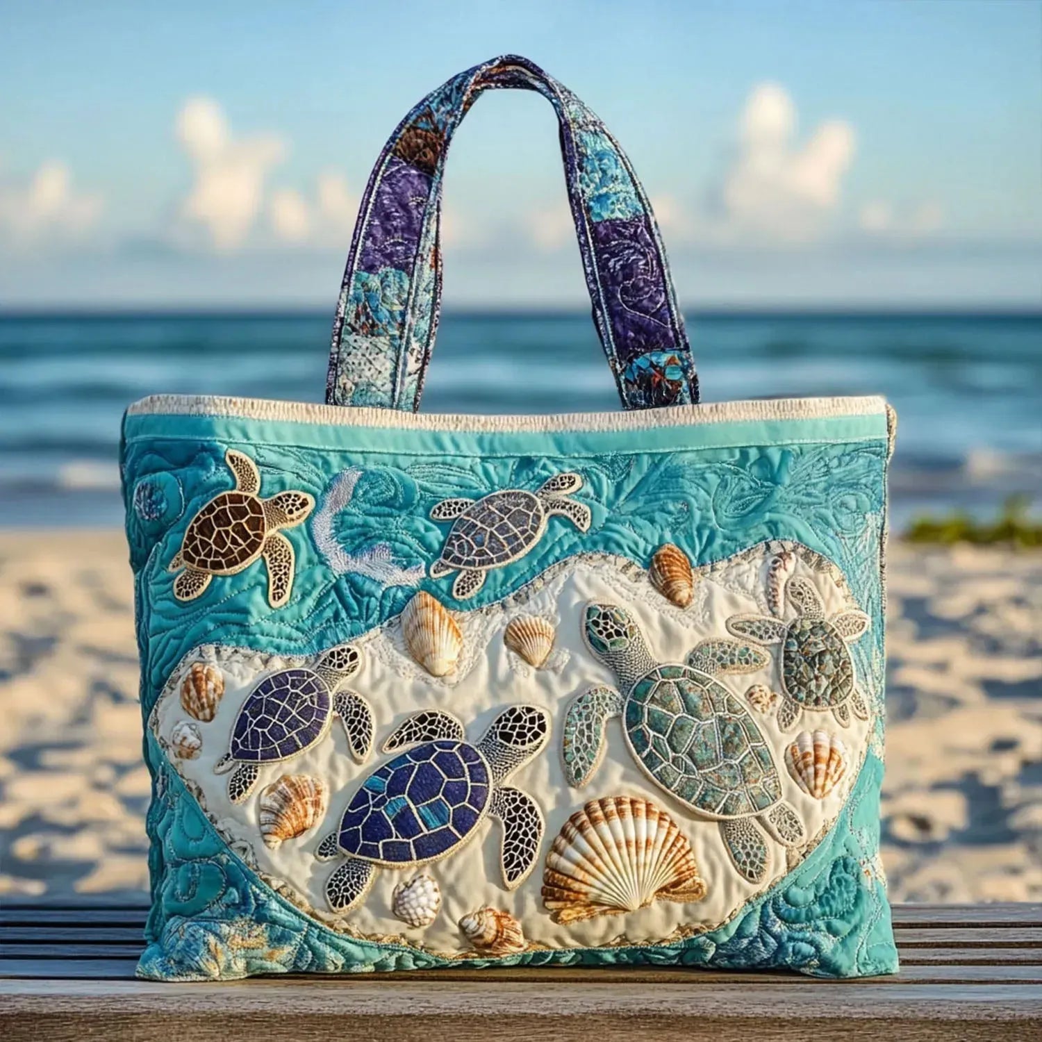 Handcrafted Bag - Love for Turtles