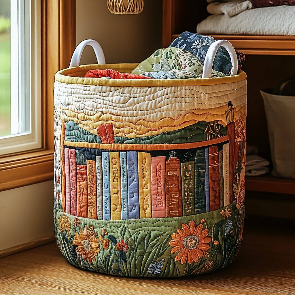 Blooming Laundry Basket