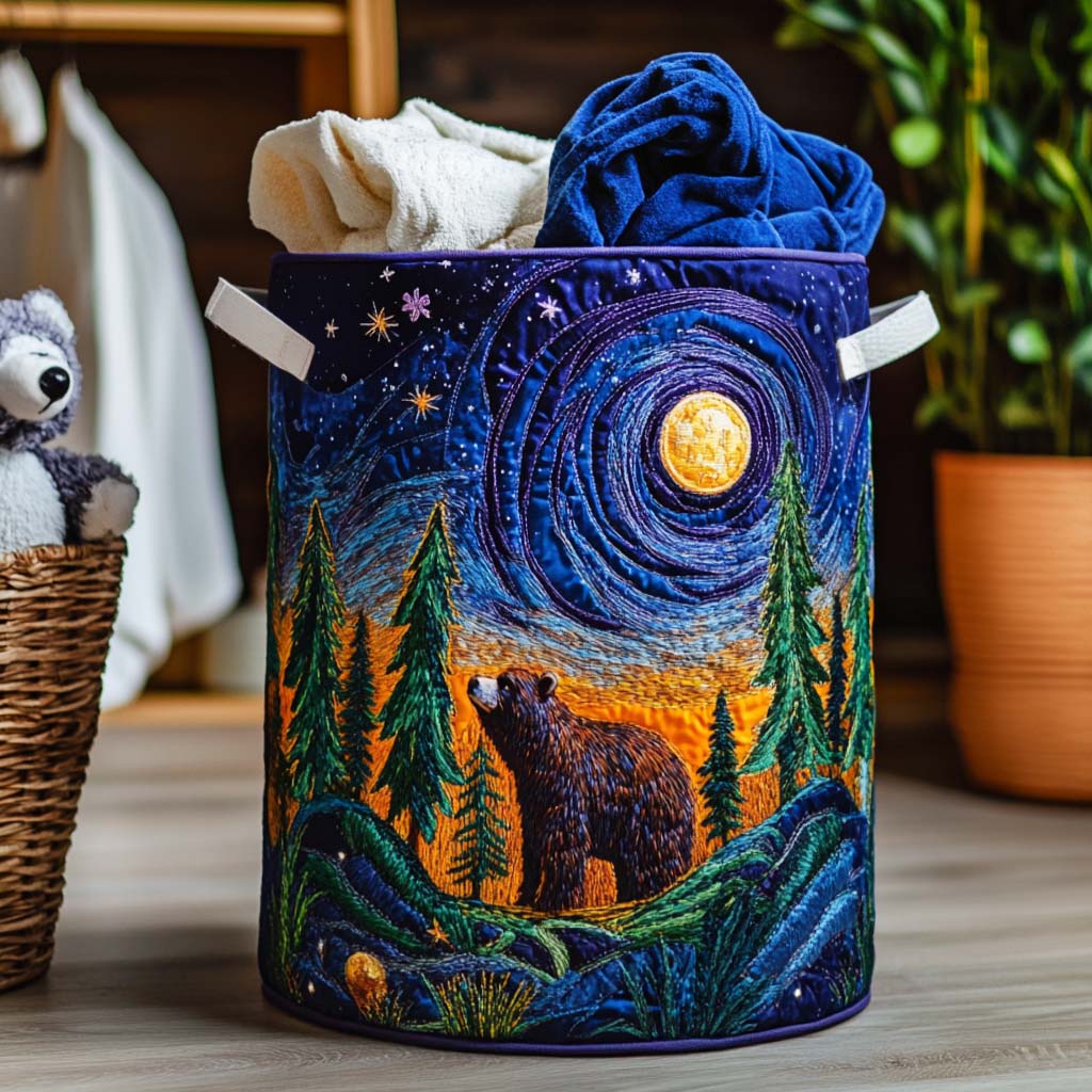 Dreamy Bear Laundry Basket