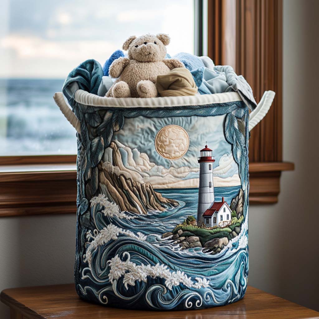 Lighthouse Bay Laundry Basket