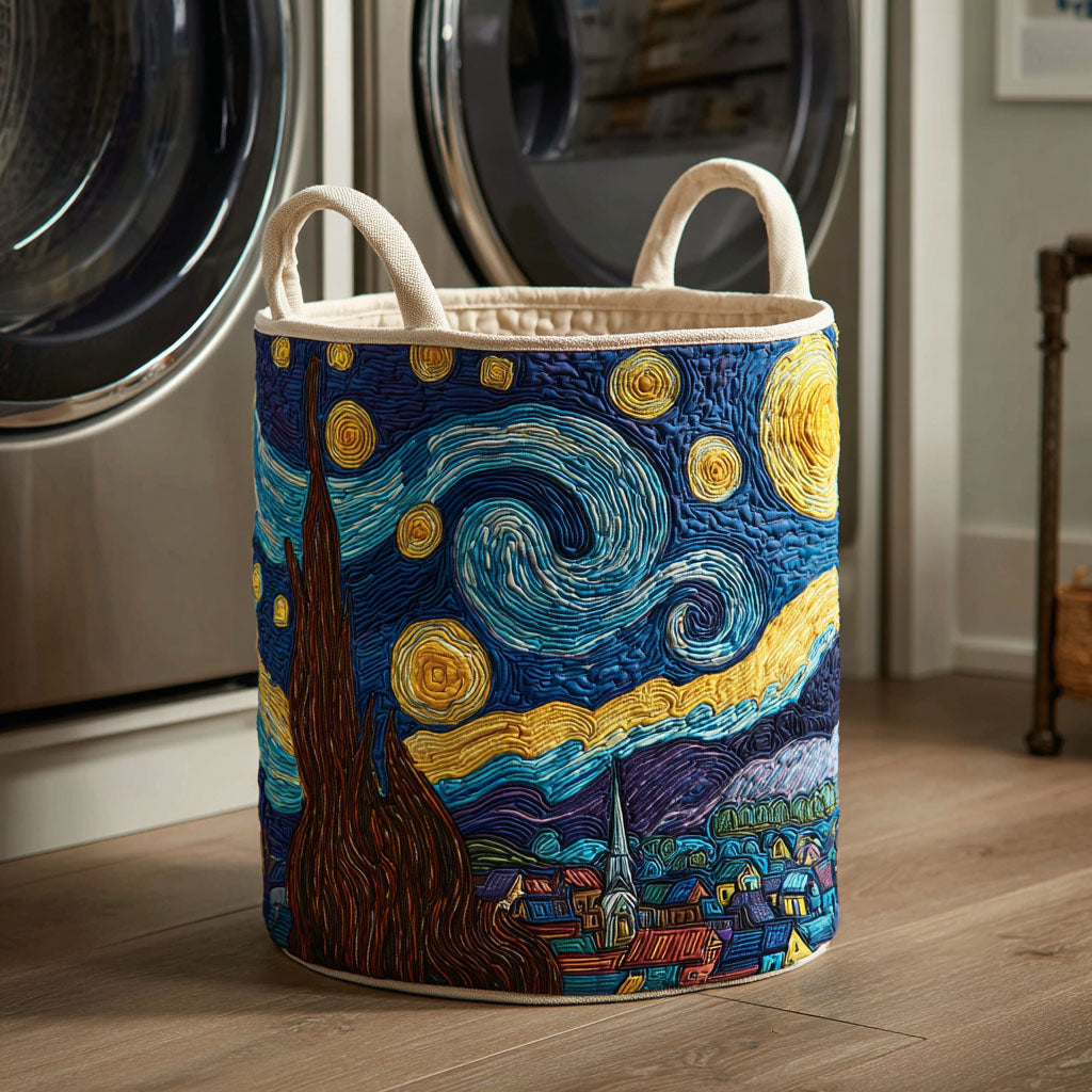 Starry Laundry Basket