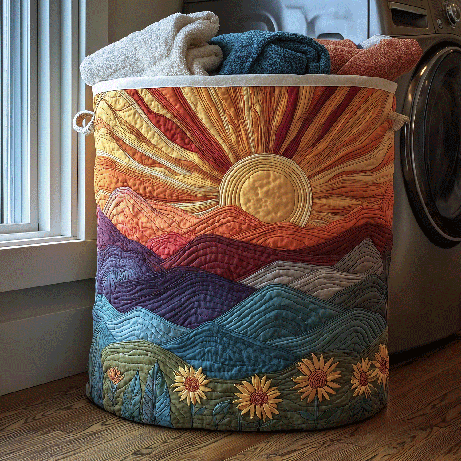 Sunrise Laundry Basket