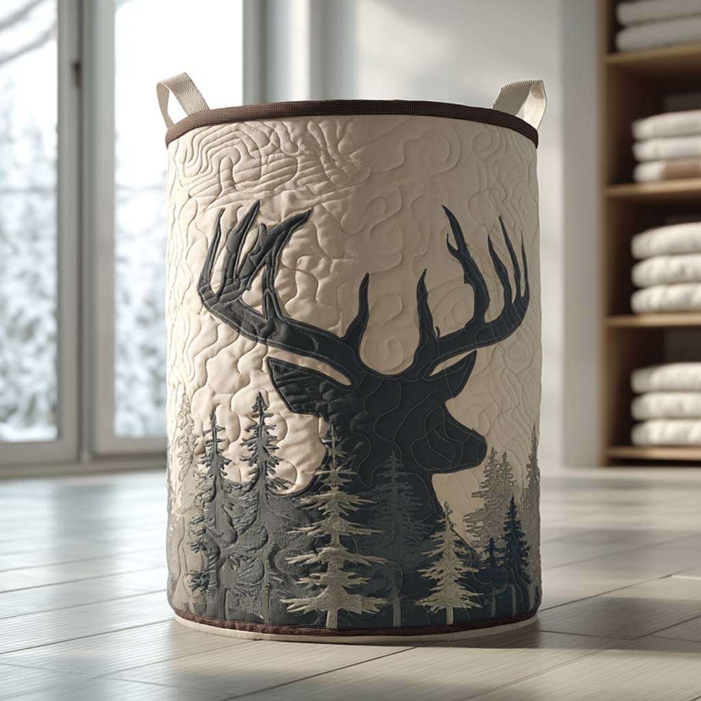 Deer Laundry Basket