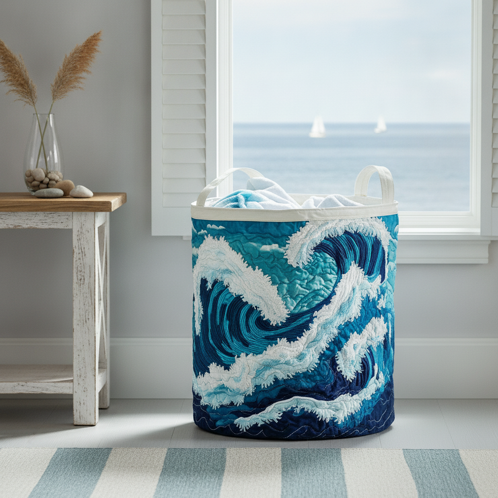 Ocean Laundry Basket