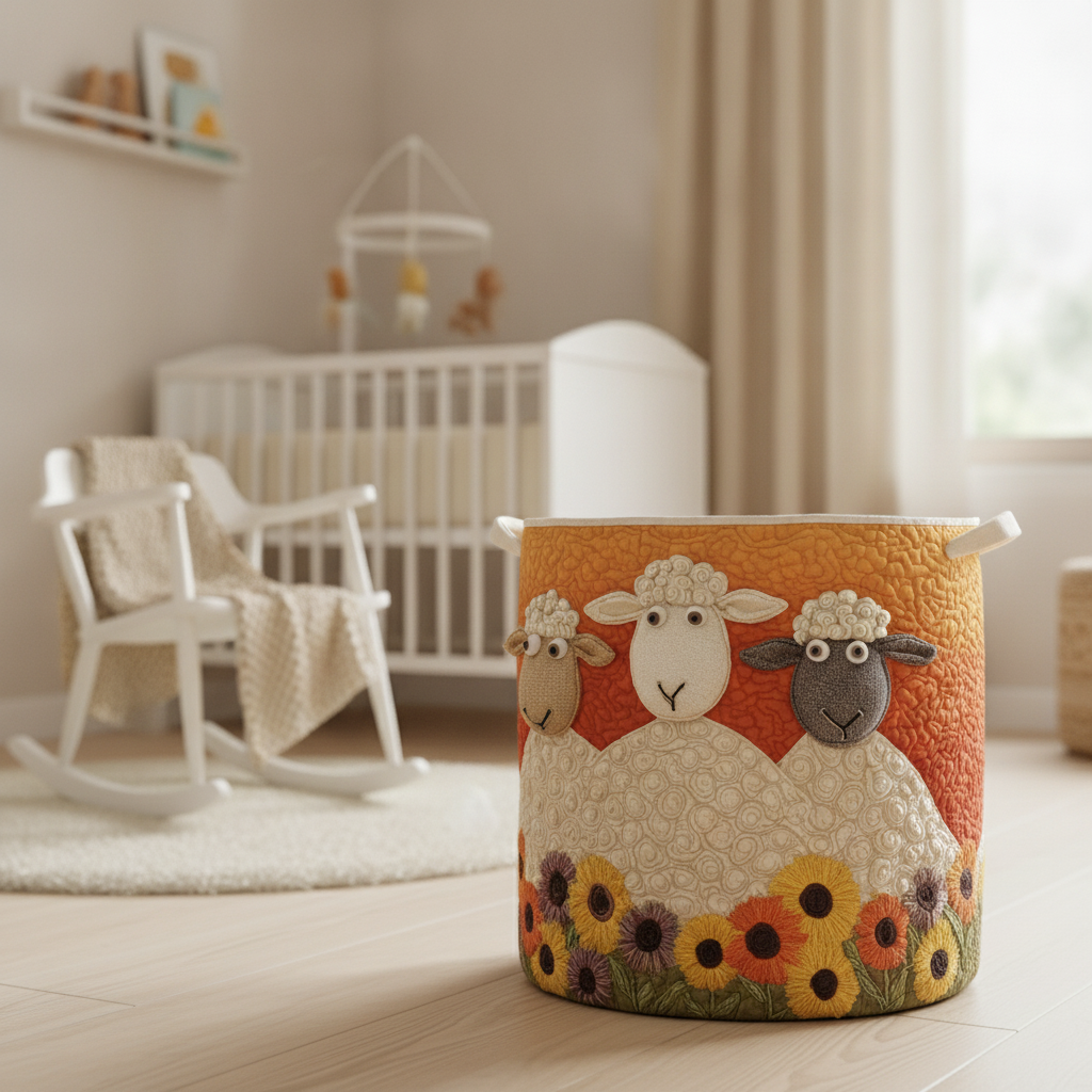 Wool Laundry Basket