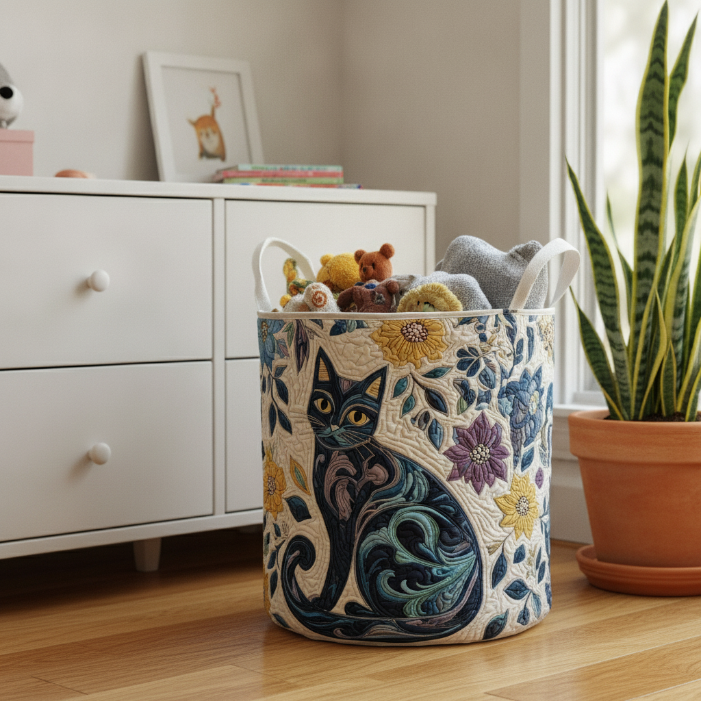 Nine Lives League Laundry Basket
