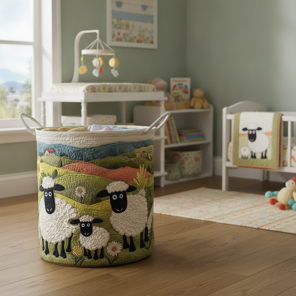 Friendly Laundry Basket