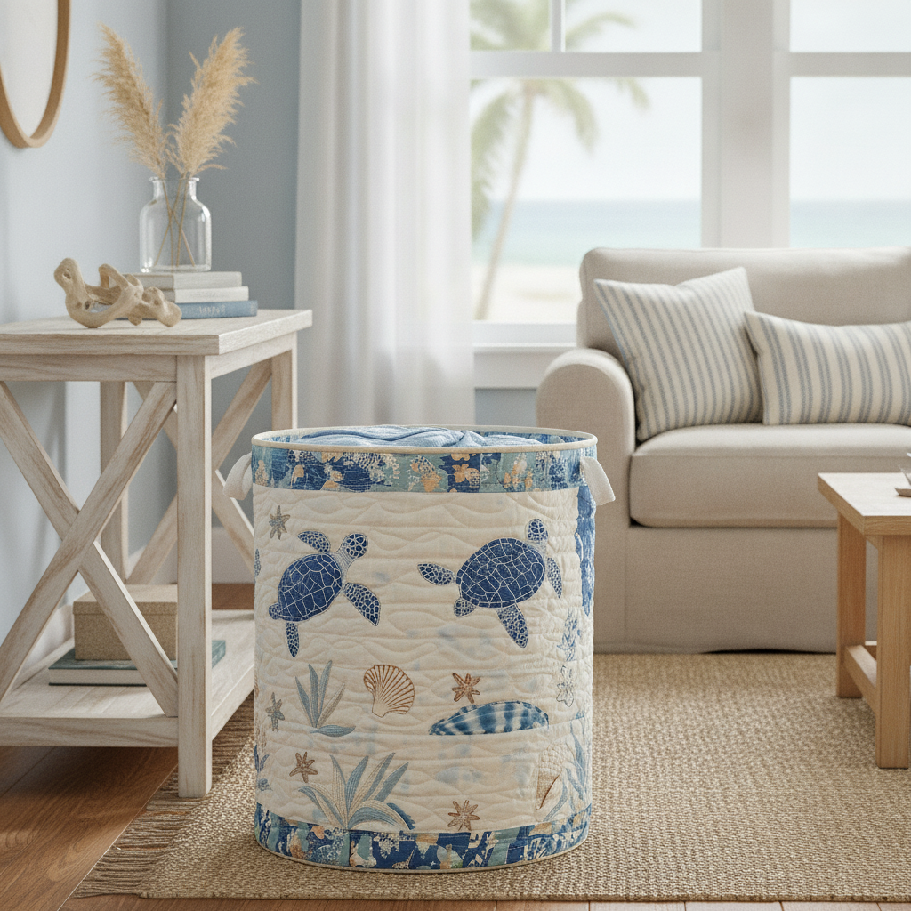 Seaweed Laundry Basket