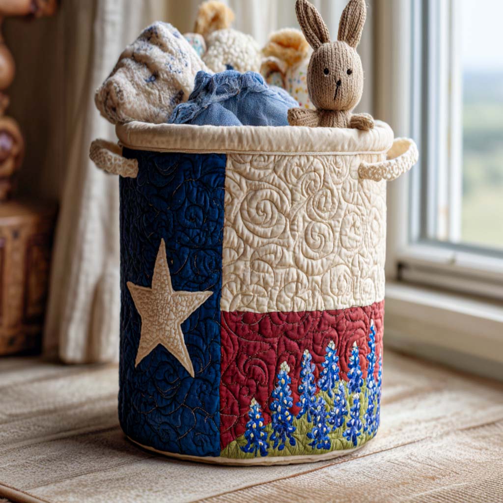 Bluebonnet Laundry Basket