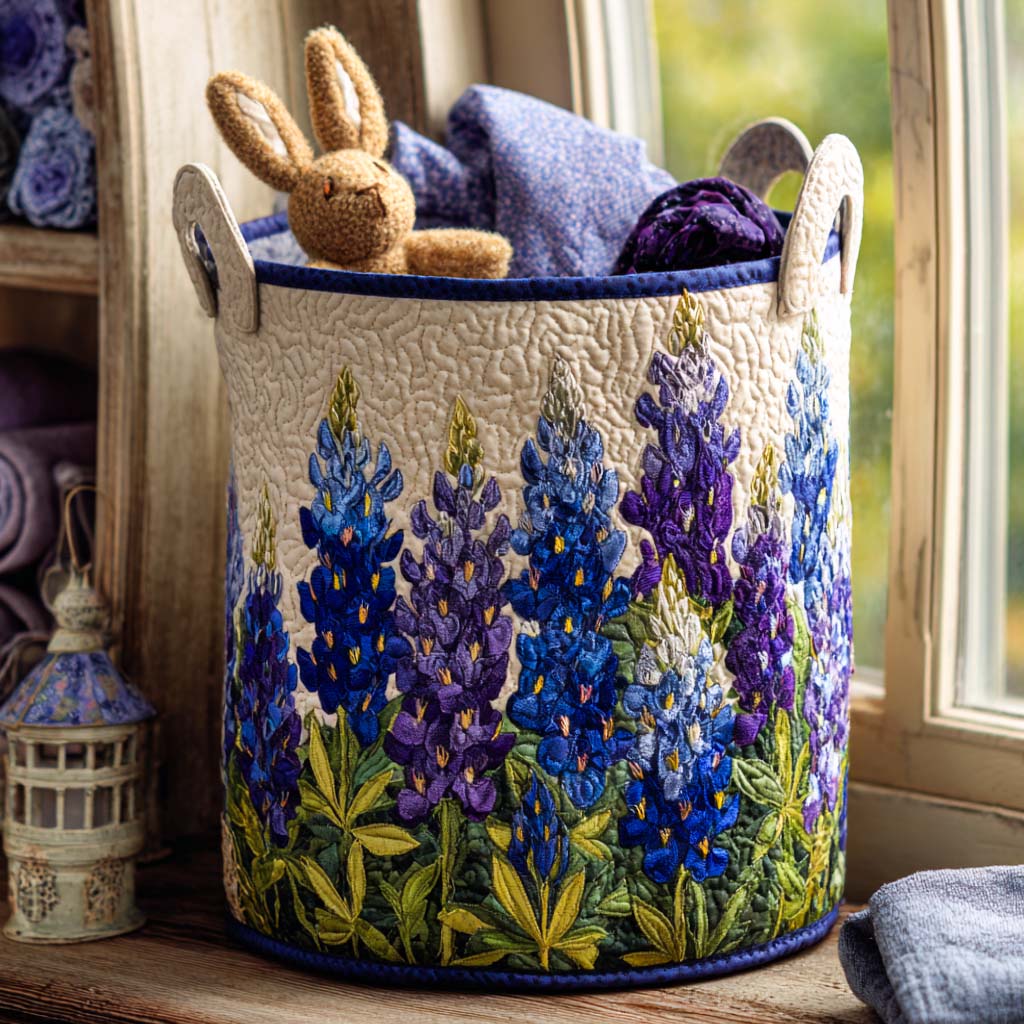 Bluebonnet Laundry Basket