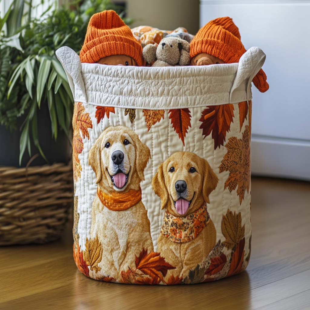 Golden Days Laundry Basket