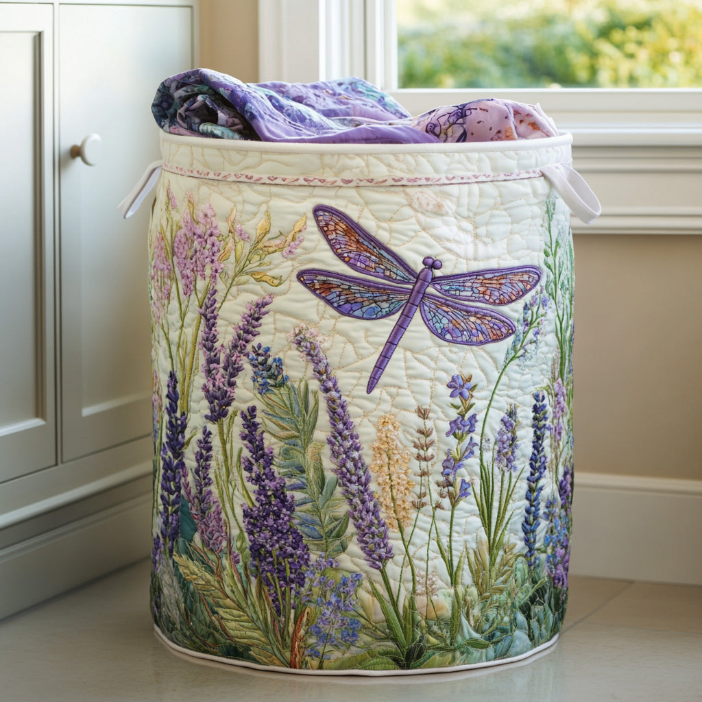 Golden Laundry Basket