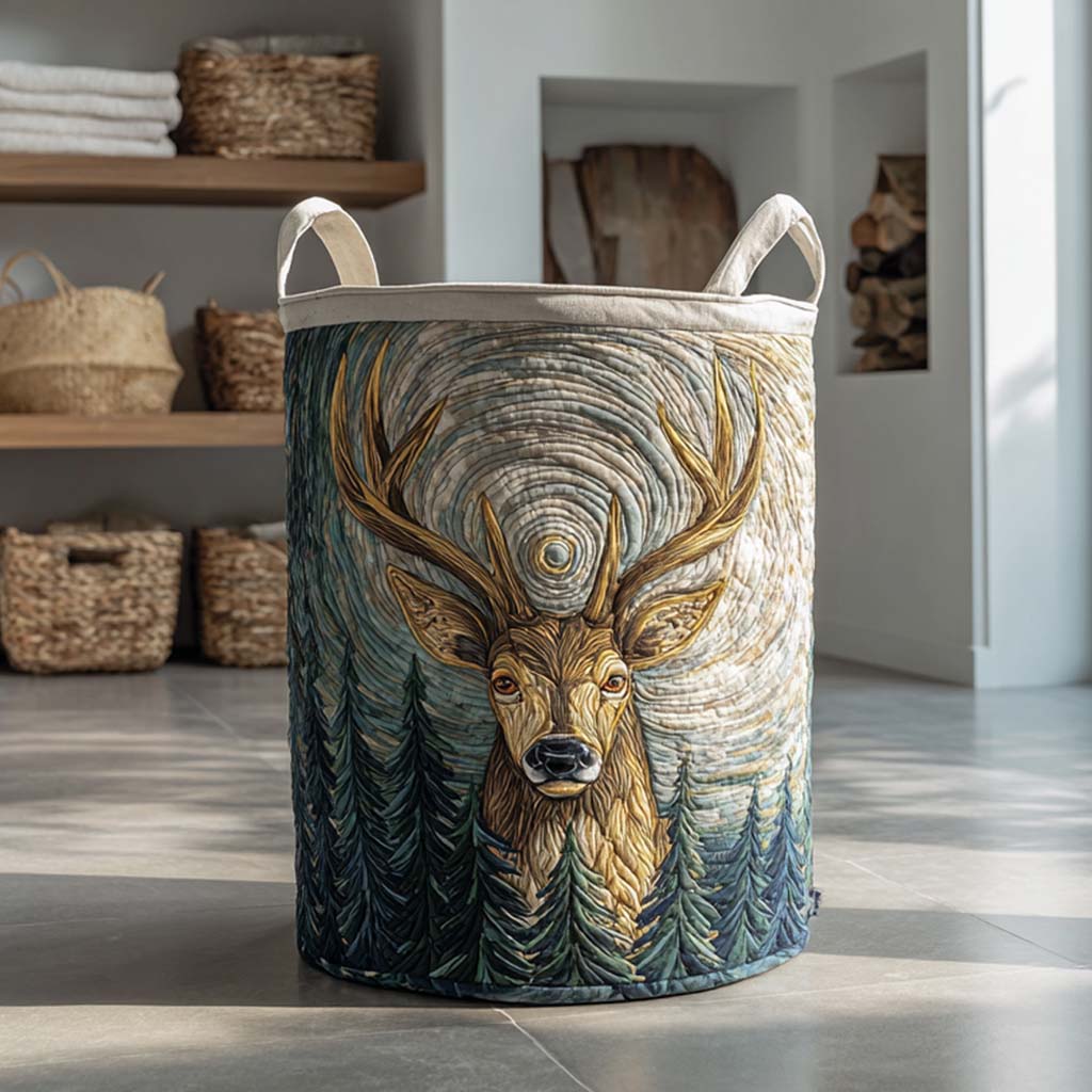 Deer Laundry Basket