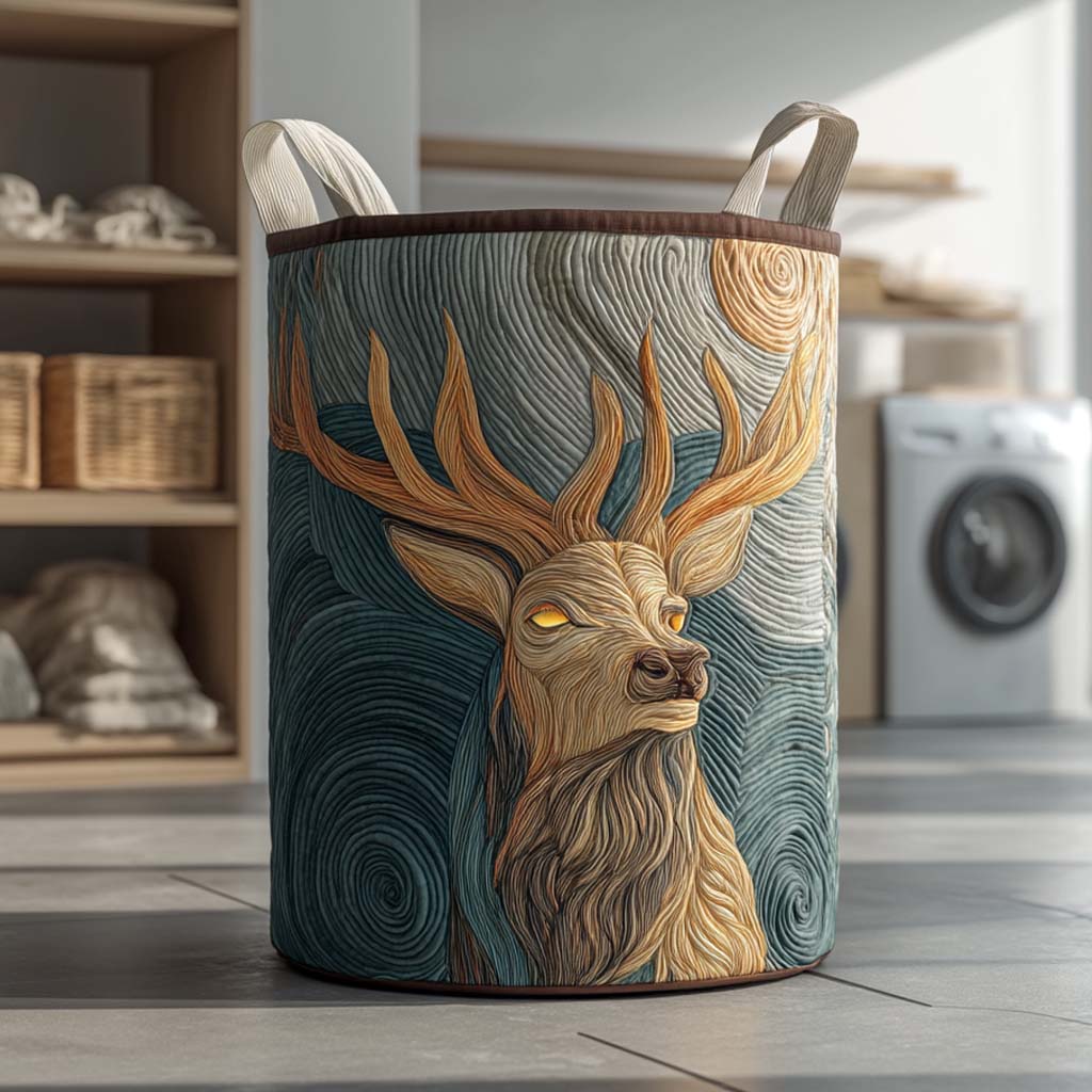 Deer Laundry Basket