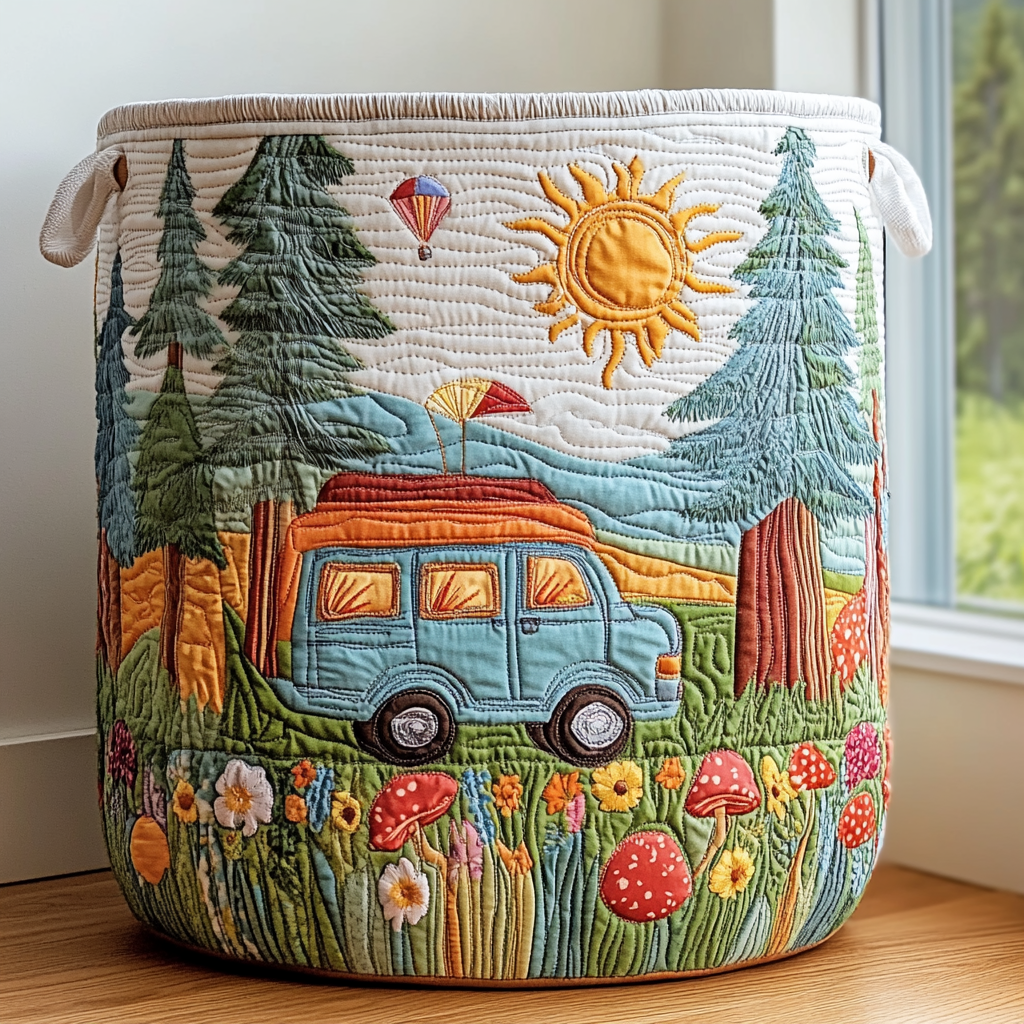 Peaceful Travel Laundry Basket