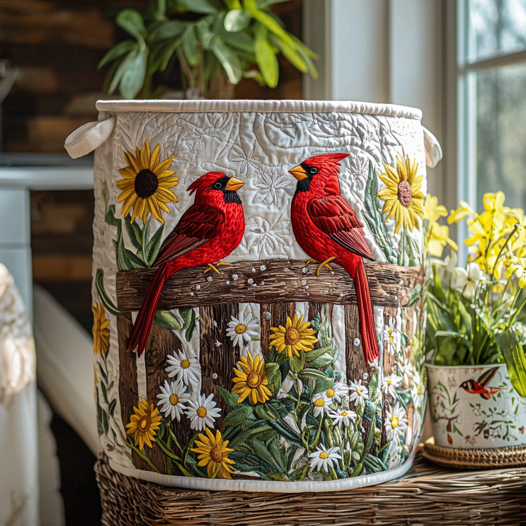 Red Laundry Basket
