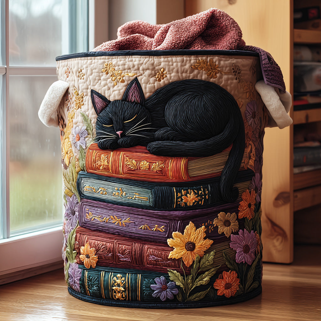Sleep Books Laundry Basket