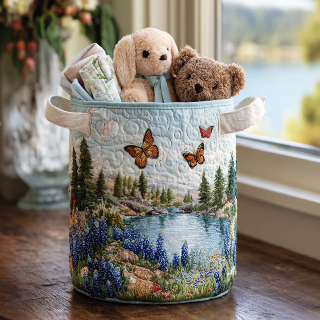 Bluebonnet Laundry Basket