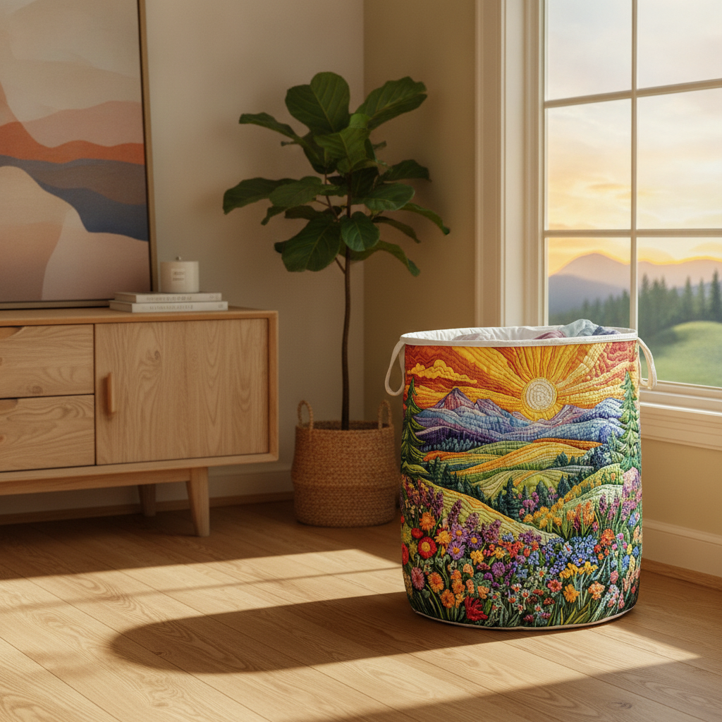 Sunrise Laundry Basket