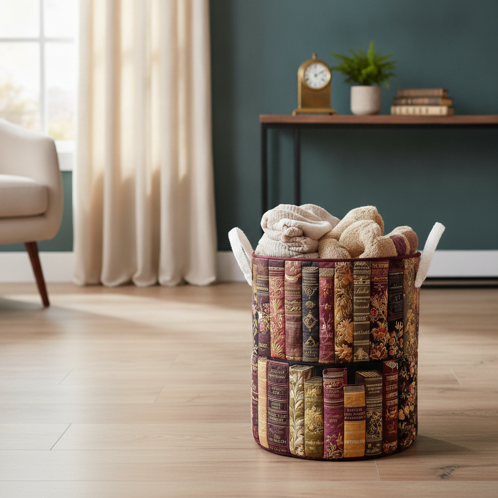 Literary Laundry Basket