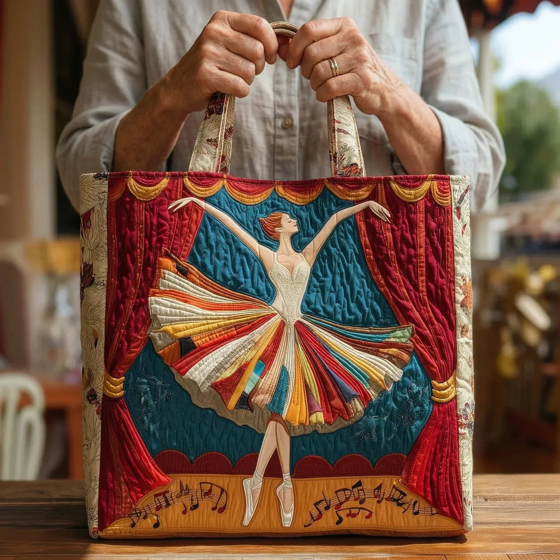 Handcrafted Bag - Elegant Ballerina