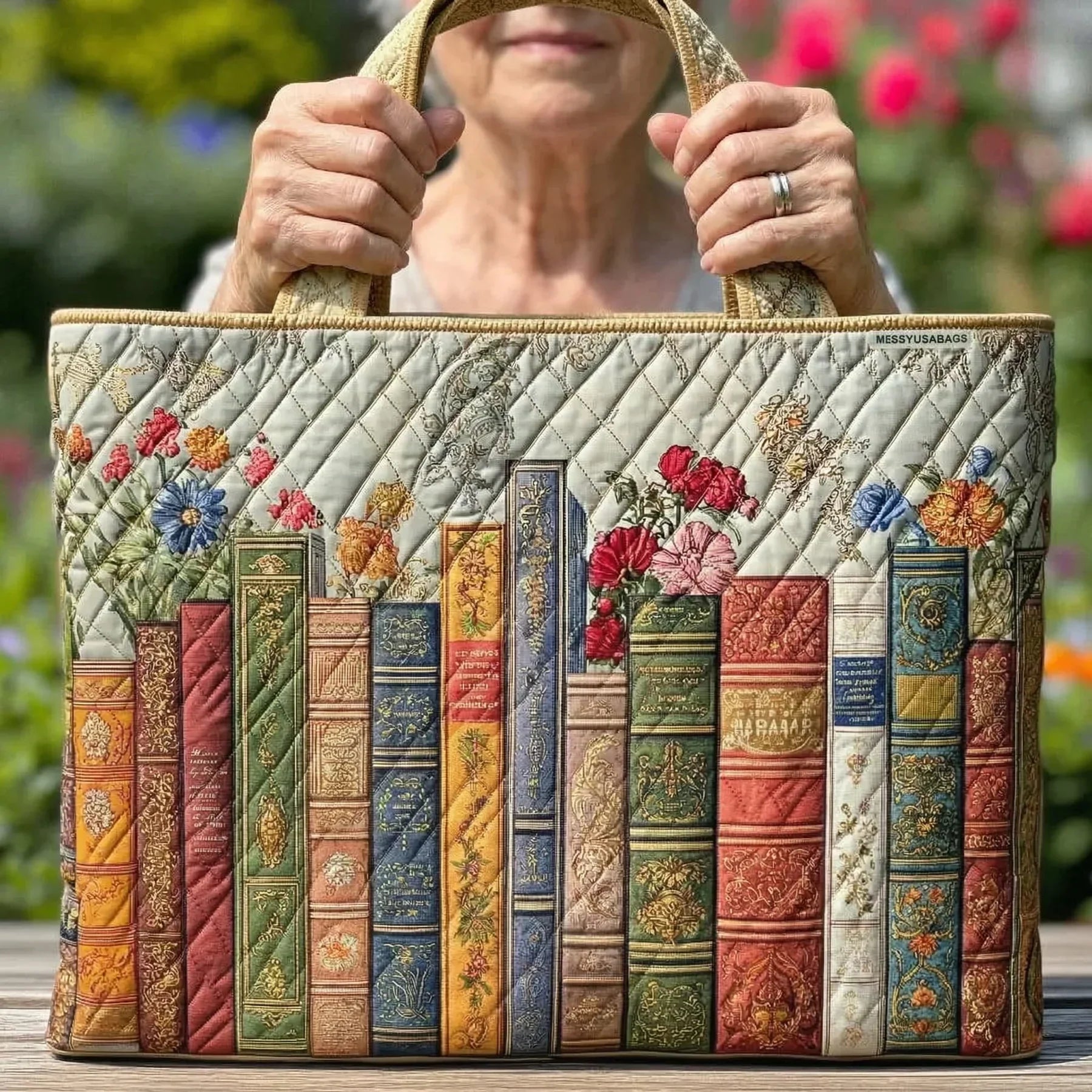Handmade Bag - Magical Library